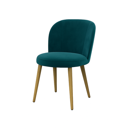 Scaun catifea GALBENA | model SAM