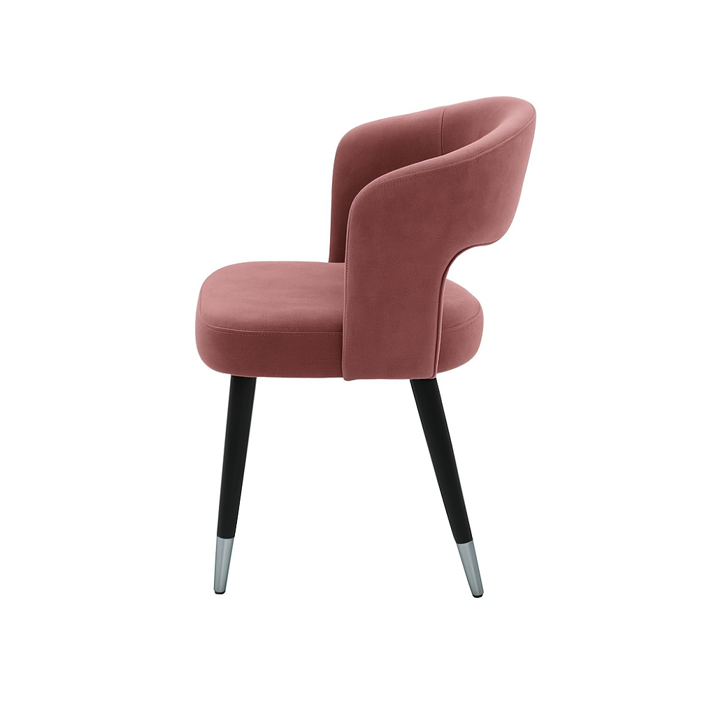 Scaun catifea BORDO | model SANDY