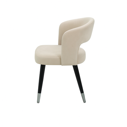 Scaun catifea VERDE | model SANDY