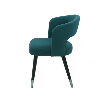 Scaun catifea ROZ | model SANDY