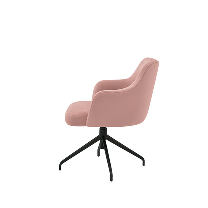 Scaun catifea ROZ | model SOHO