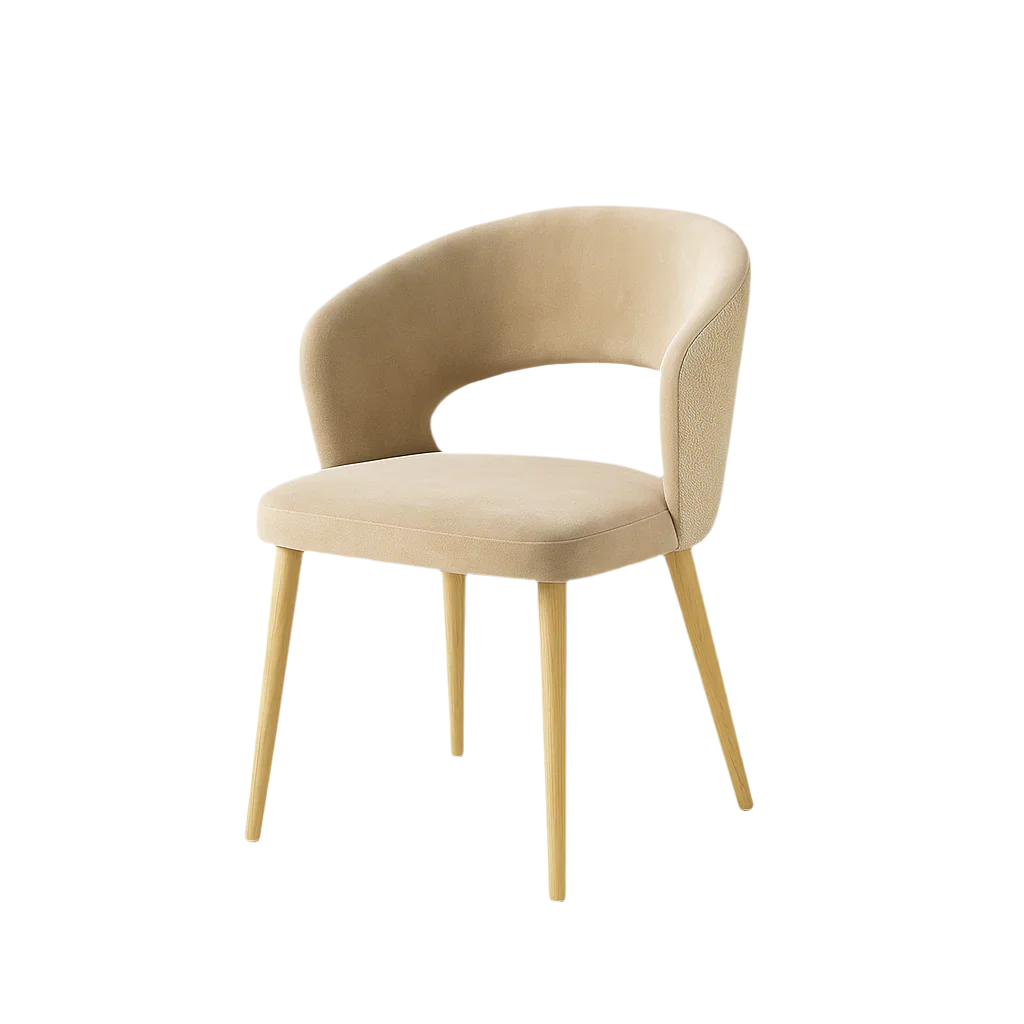 Scaun catifea BORDO | model THOMAS