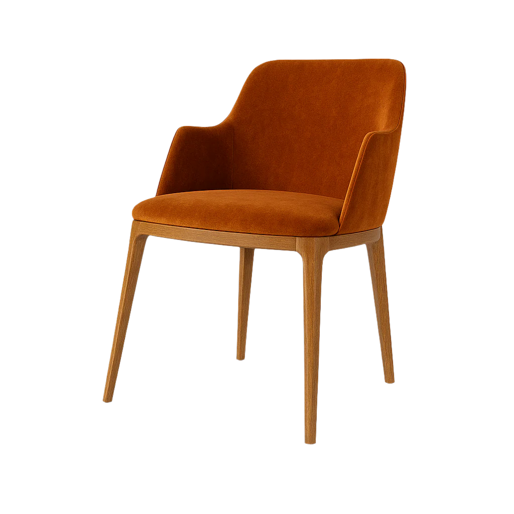 Scaun catifea VERDE | model VIVI