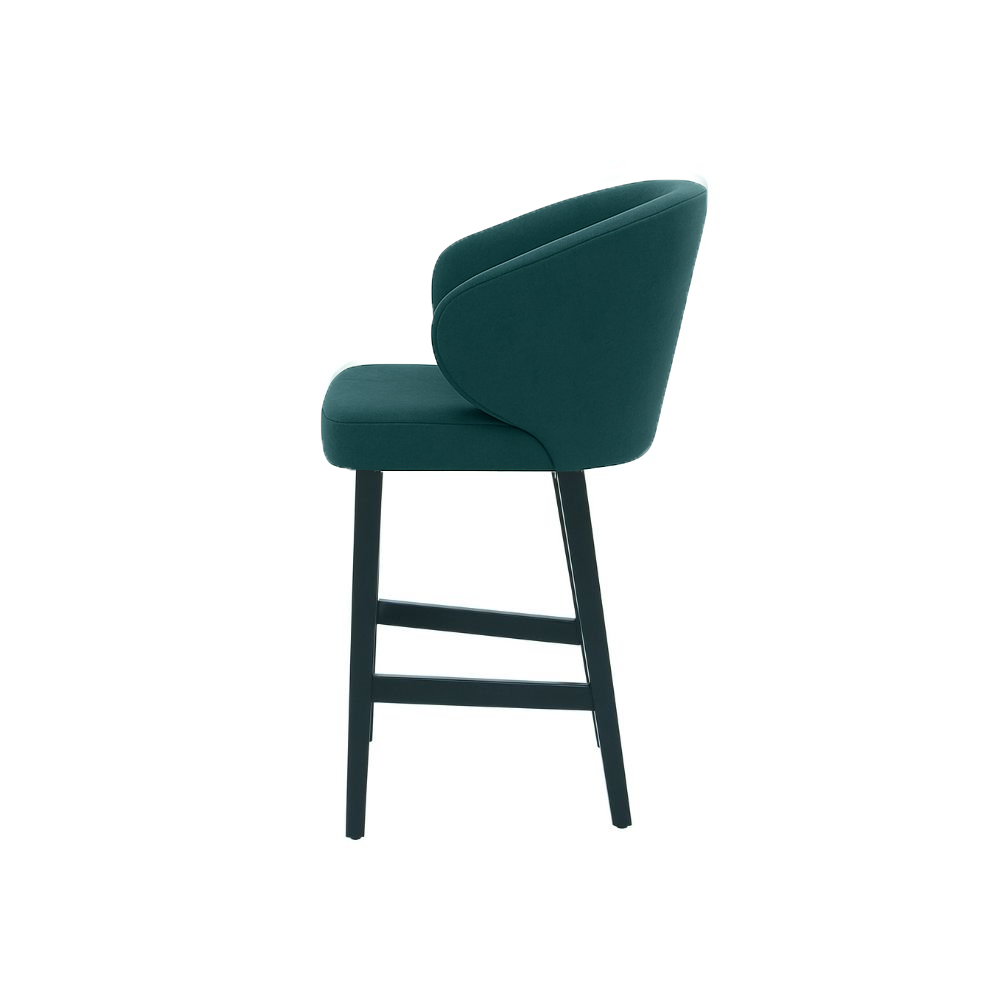 Scaun de bar catifea | model CAPRICE