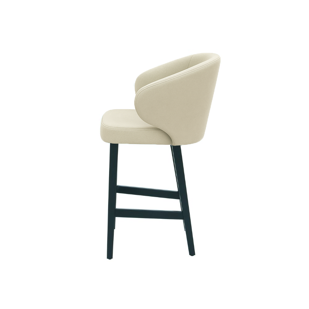 Scaun de bar catifea | model CAPRICE