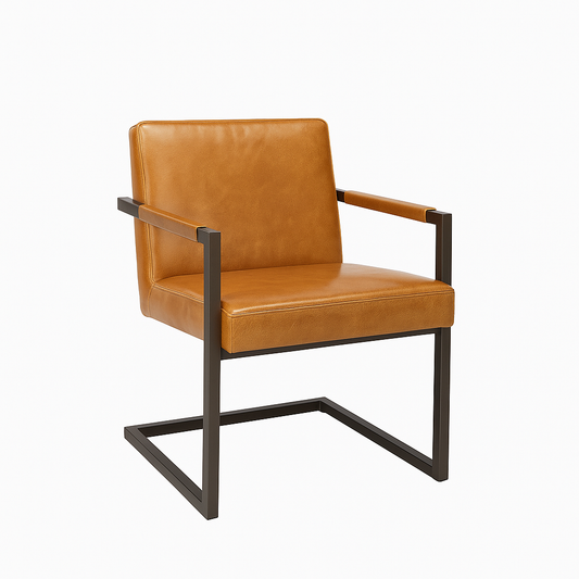 Scaun piele MARO DESCHIS | model FLEET