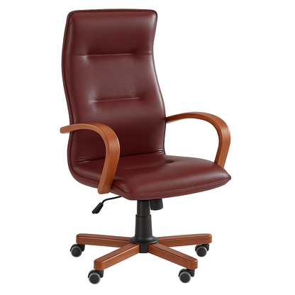 Scaun ergonomic piele ROSIE | model OMEGA P