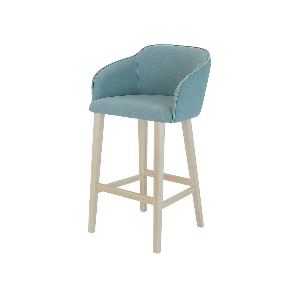 Scaun insula catifea VERDE | model CROCO