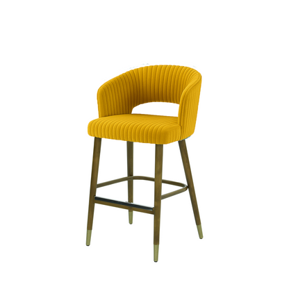 Scaun insula catifea VERDE | model THOMAS