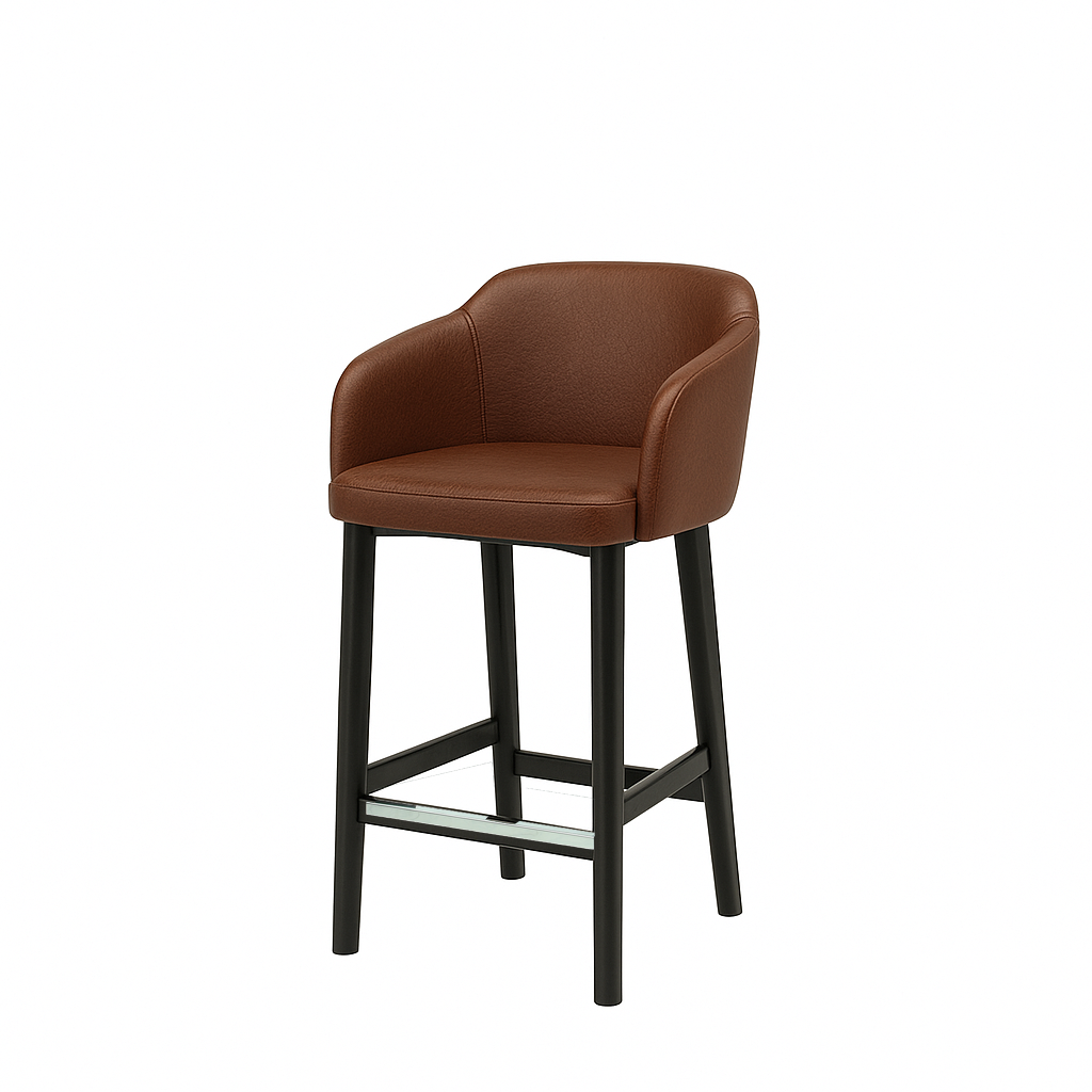 Scaun insula piele naturala | model CROCO