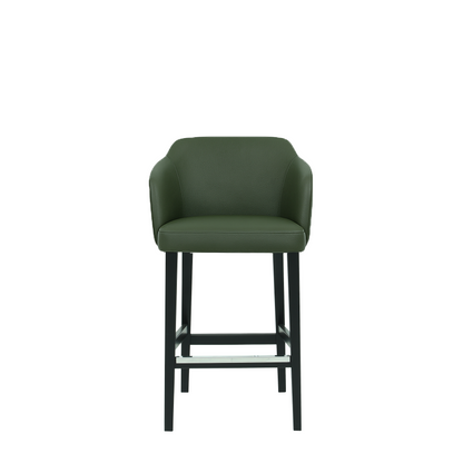 Scaun insula piele VERDE | model CROCO