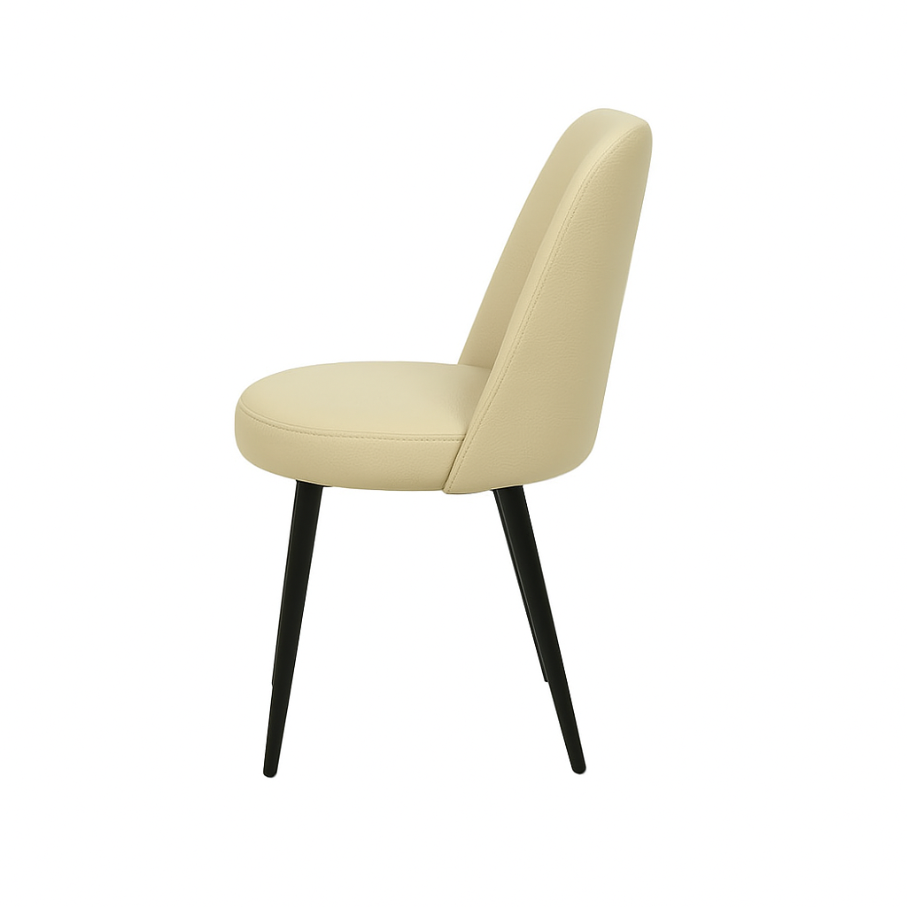 Scaun piele GALBENA | model ELA