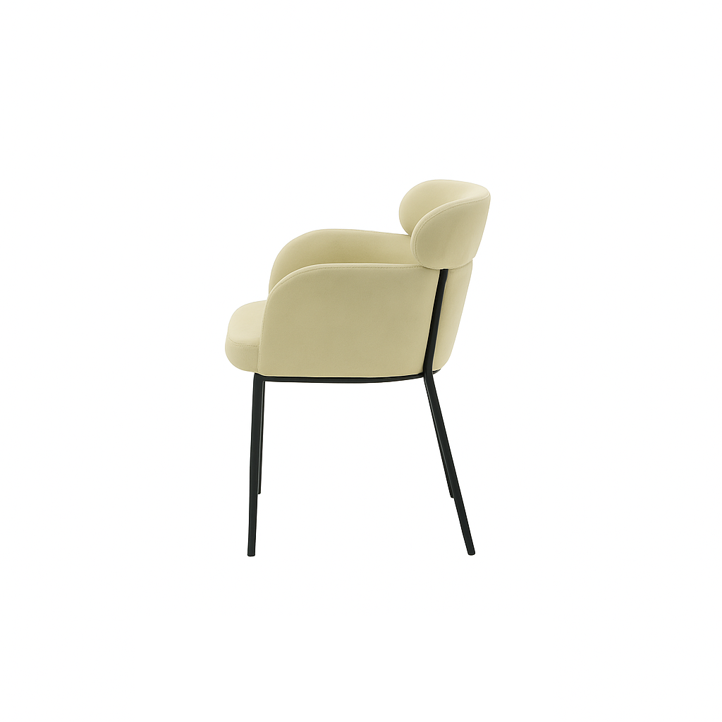 Scaun piele BEJ | model LENY