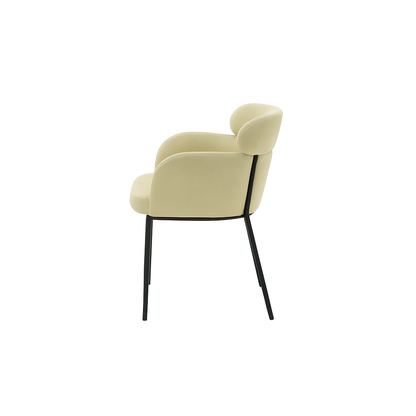 Scaun piele GALBENA | model LENY