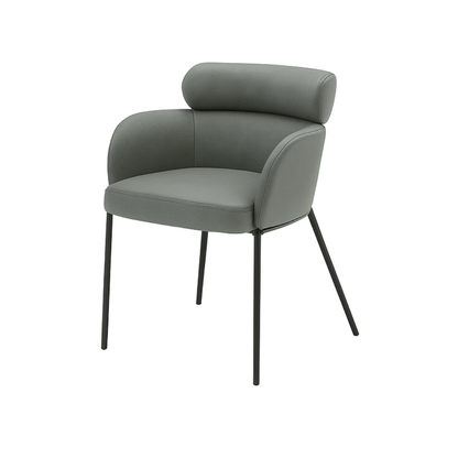 Scaun piele GALBENA | model LENY