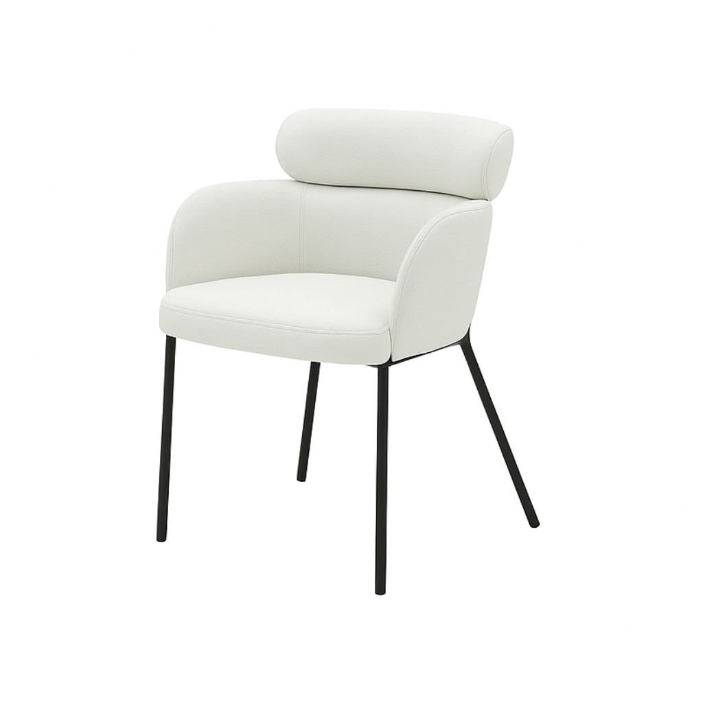 Scaun piele GALBENA | model LENY