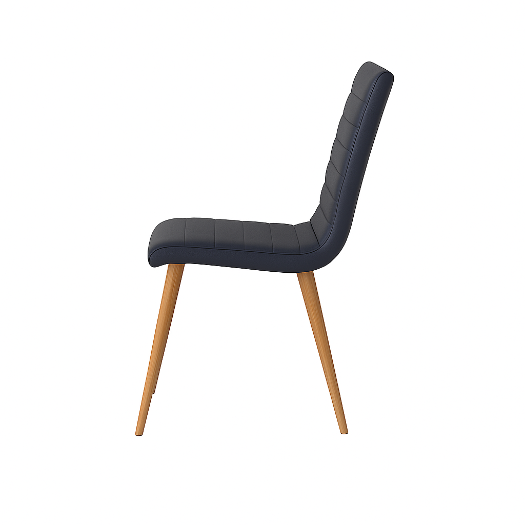 Scaun piele GALBENA | model RIGA