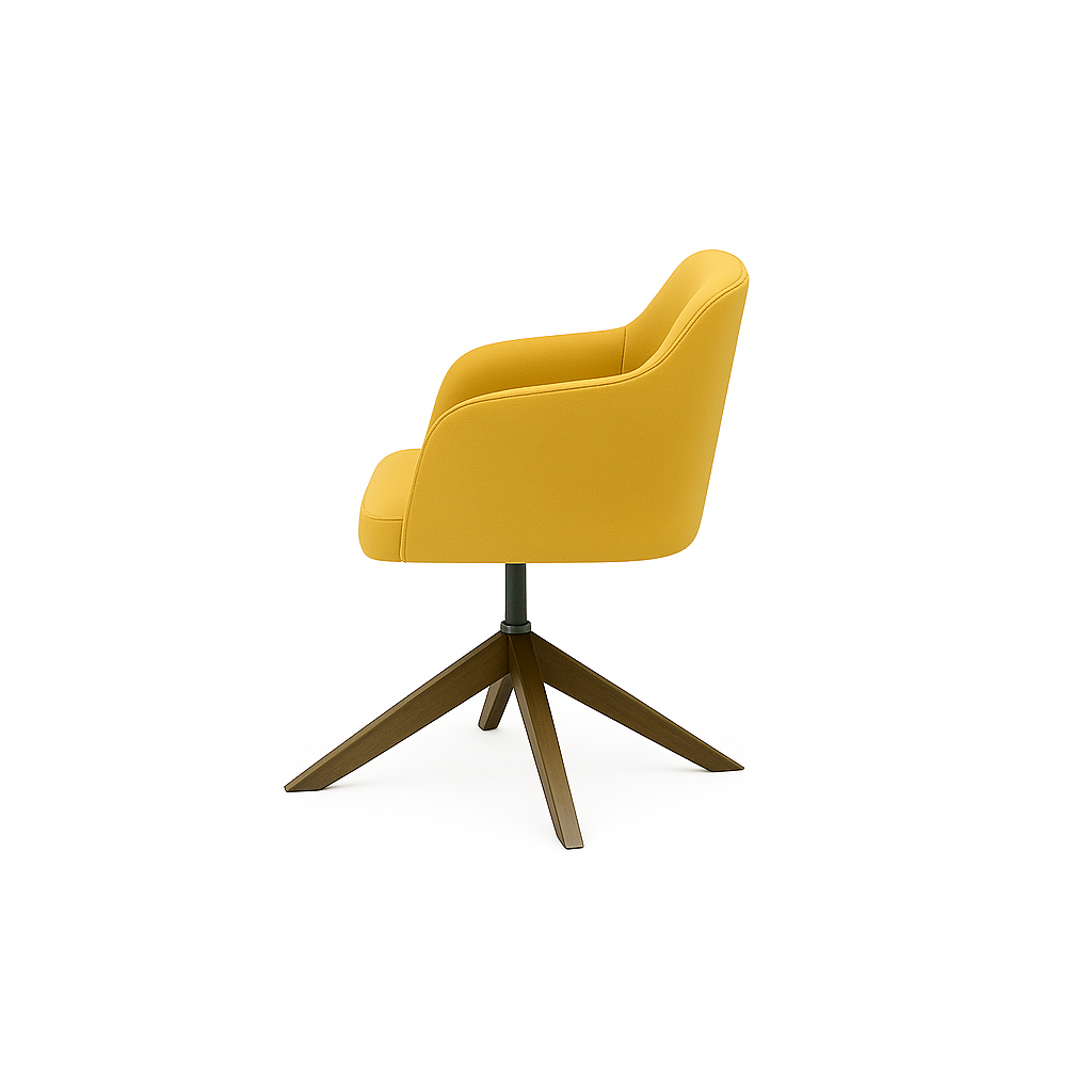 Scaun piele VERDE | model ROBI