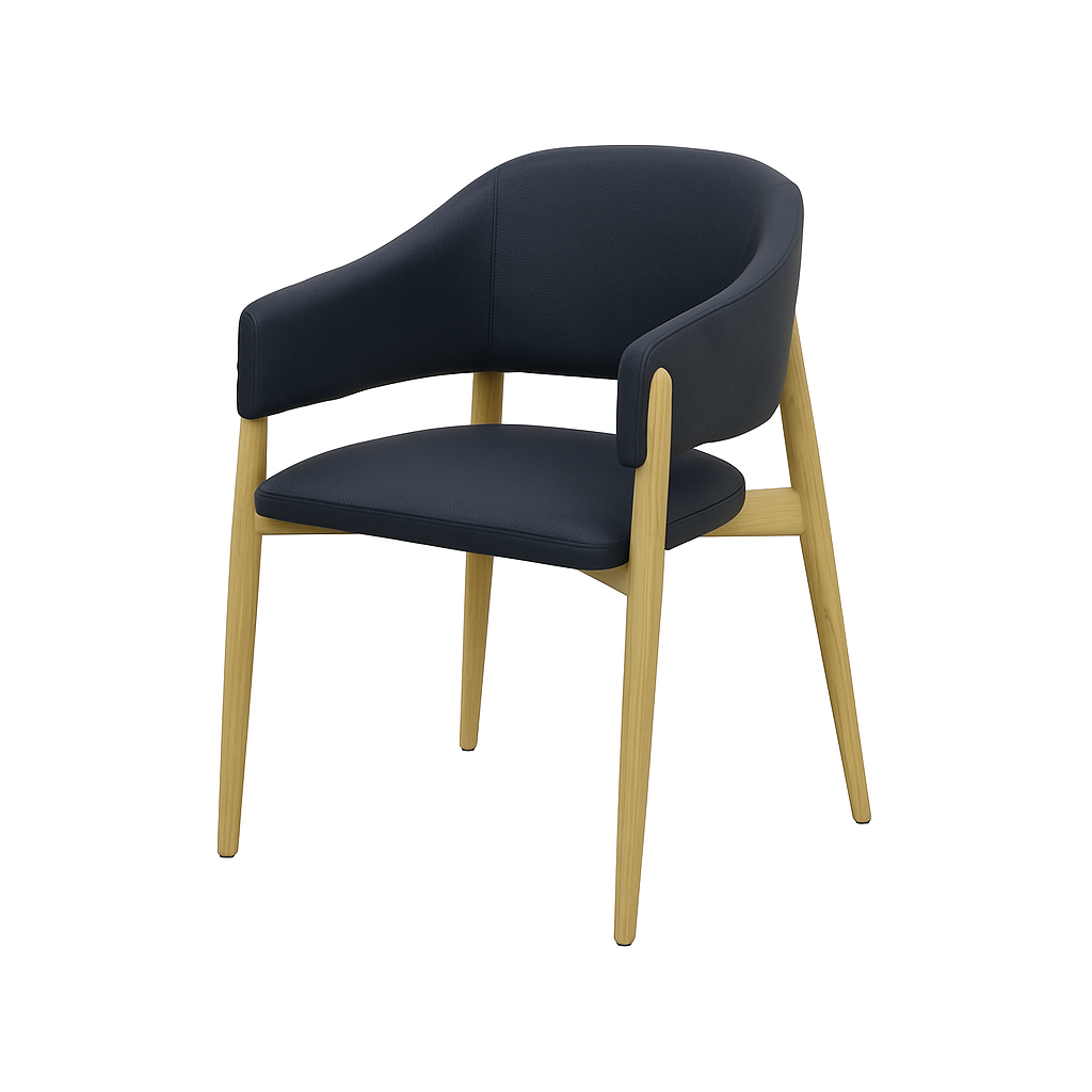 Scaun piele BEJ | model ALMA