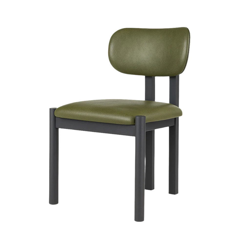 Scaun piele VERDE | model ARIANA