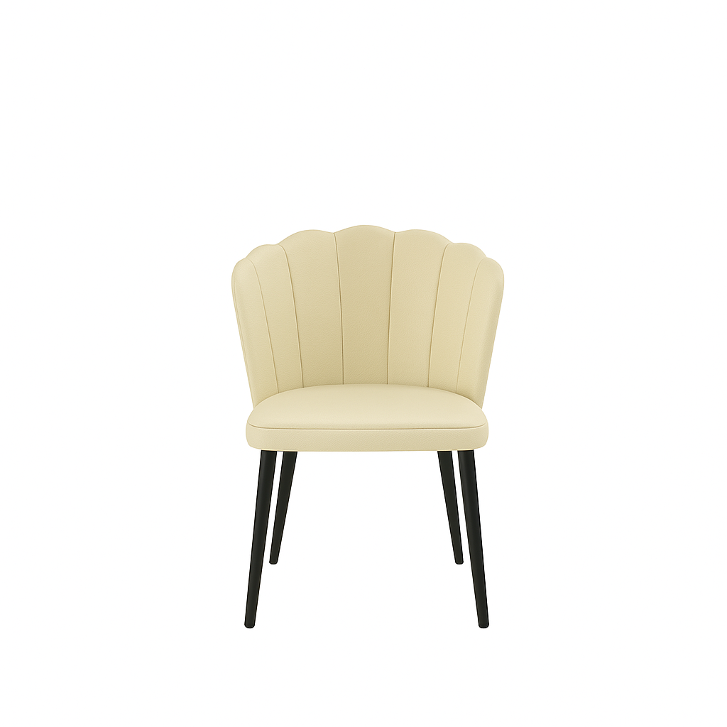 Scaun piele GALBENA | model ARIA