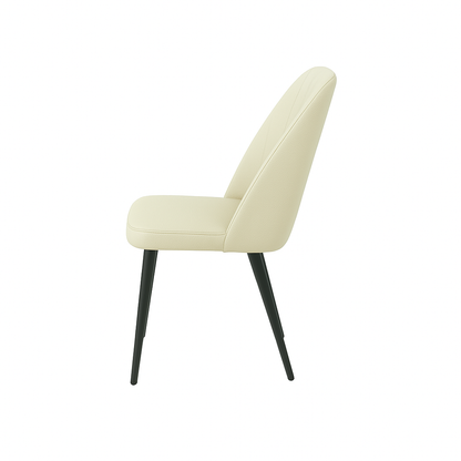 Scaun piele GALBENA | model CREA