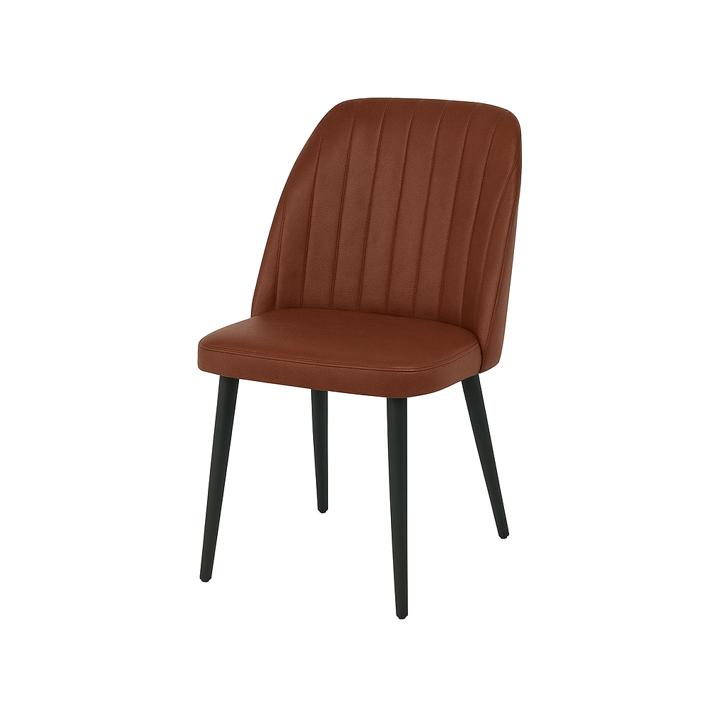 Scaun piele GALBENA | model CREA