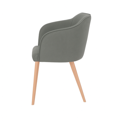 Scaun piele ALBASTRA | model CROCO