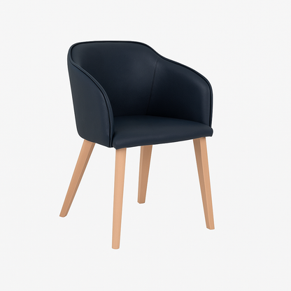 Scaun piele BEJ | model CROCO