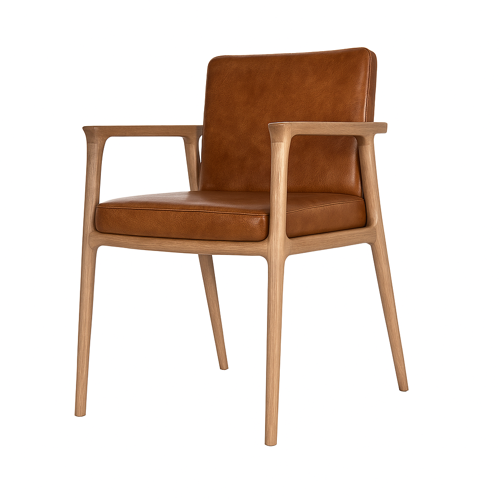 Scaun piele MARO | model GASPARO