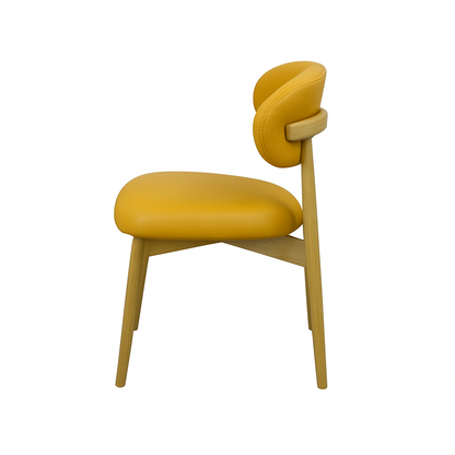 Scaun piele GALBENA | model MELISSA