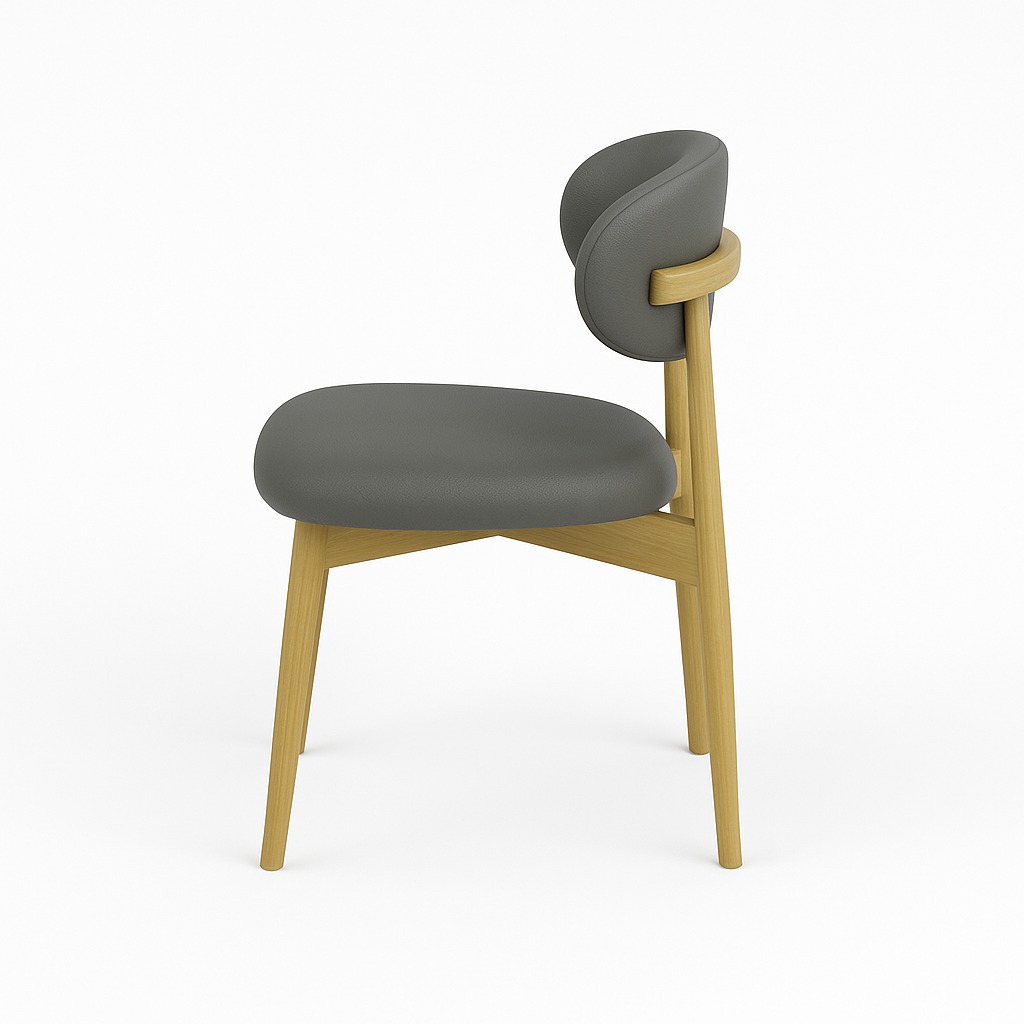 Scaun piele VERDE | model MELISSA