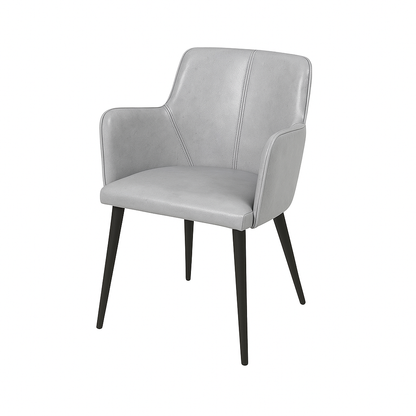 Scaun piele NEAGRA | model RESI