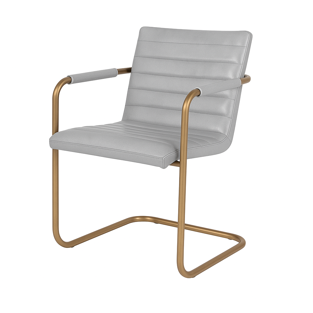 Scaun piele GRI | model ROTON