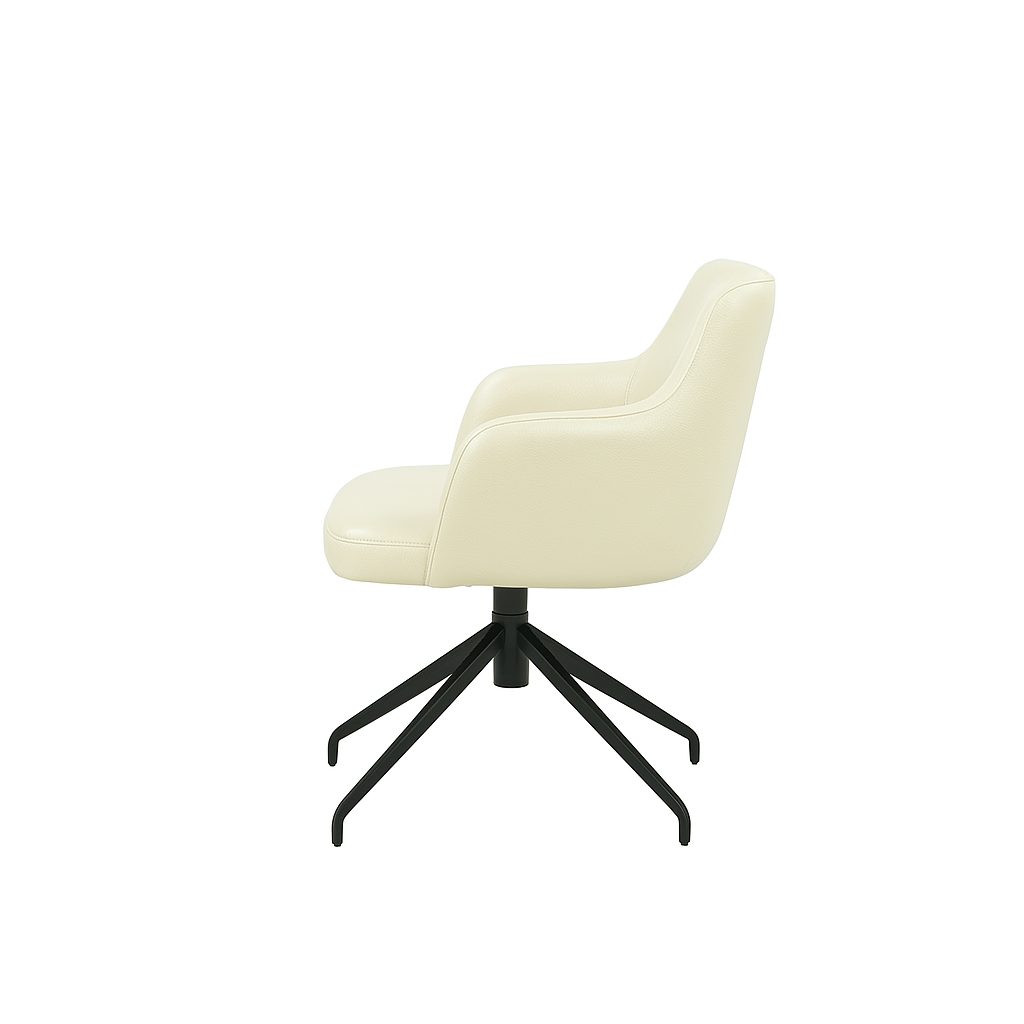 Scaun piele GALBENA | model SOHO