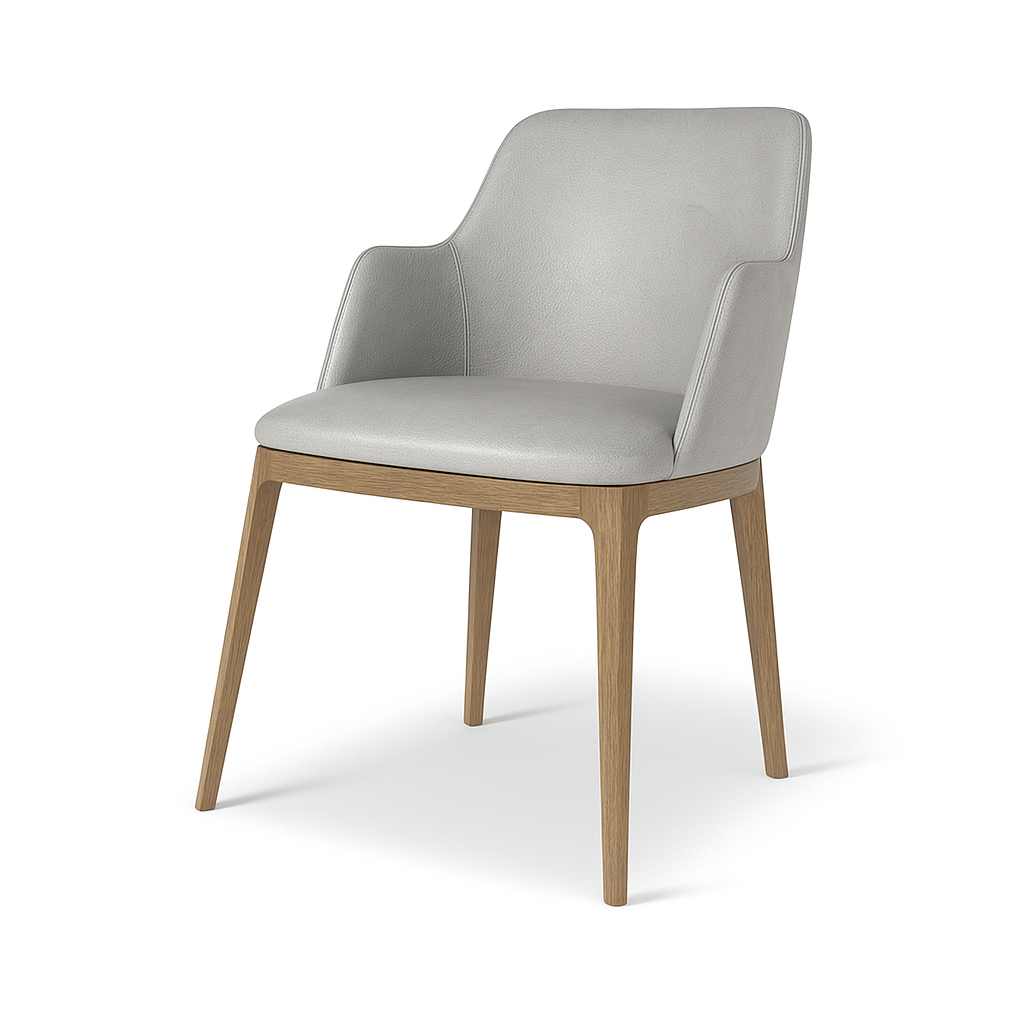 Scaun piele GRI | model VIVI