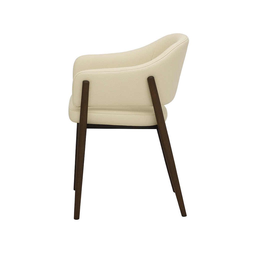 Scaun piele BEJ | model ALBA