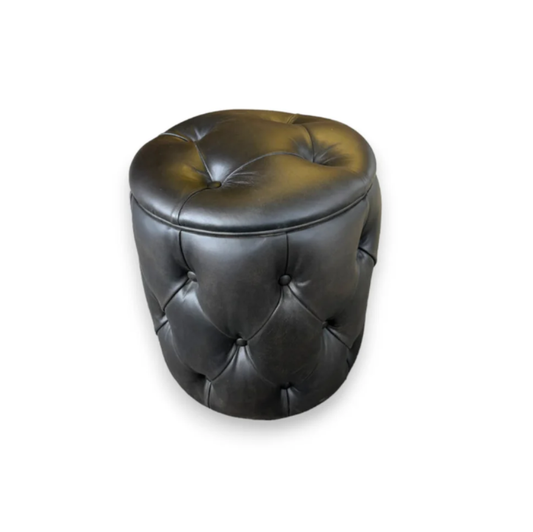 Taburet chesterfield | model LOUIS ROTUND